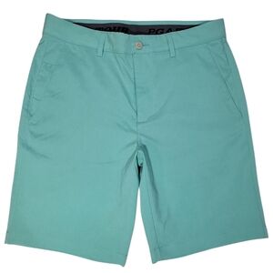 NEW!! PGA Tour Men's Flat-Front 9" Athletic Stretch Shorts With Pockets • 30W